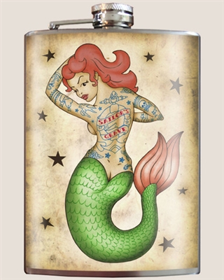Mermaid Flask by Trixie and Milo